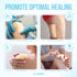 Silicone Foam Dressing, 2x5 Silicone Bandages for Wounds, Absorbent Foam Dressing with Adhesive Border, Medical Bandage with Showerproof Adhesive